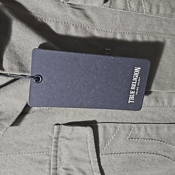 True Religion Military Green Jacket Size Small NWT - Picture 7 of 12
